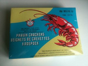 Chinese prawn cracker packaging